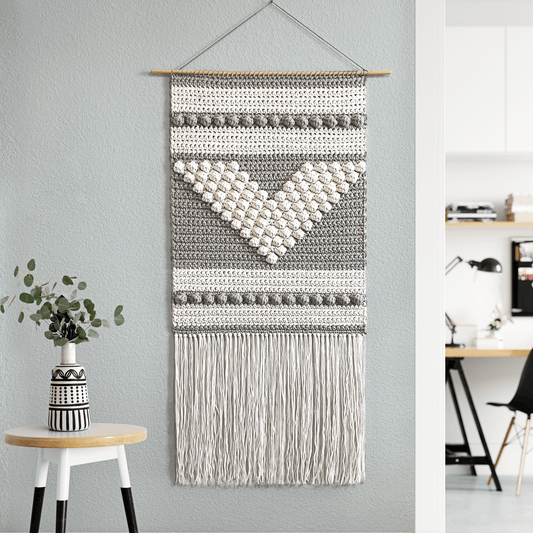 Chunky Boho Wall Hanging | Crochet Pattern