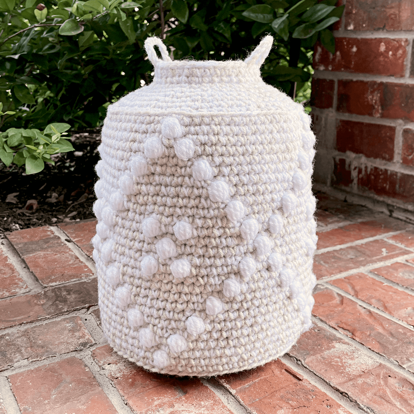 Decorative Bobble Basket Set | Crochet Pattern
