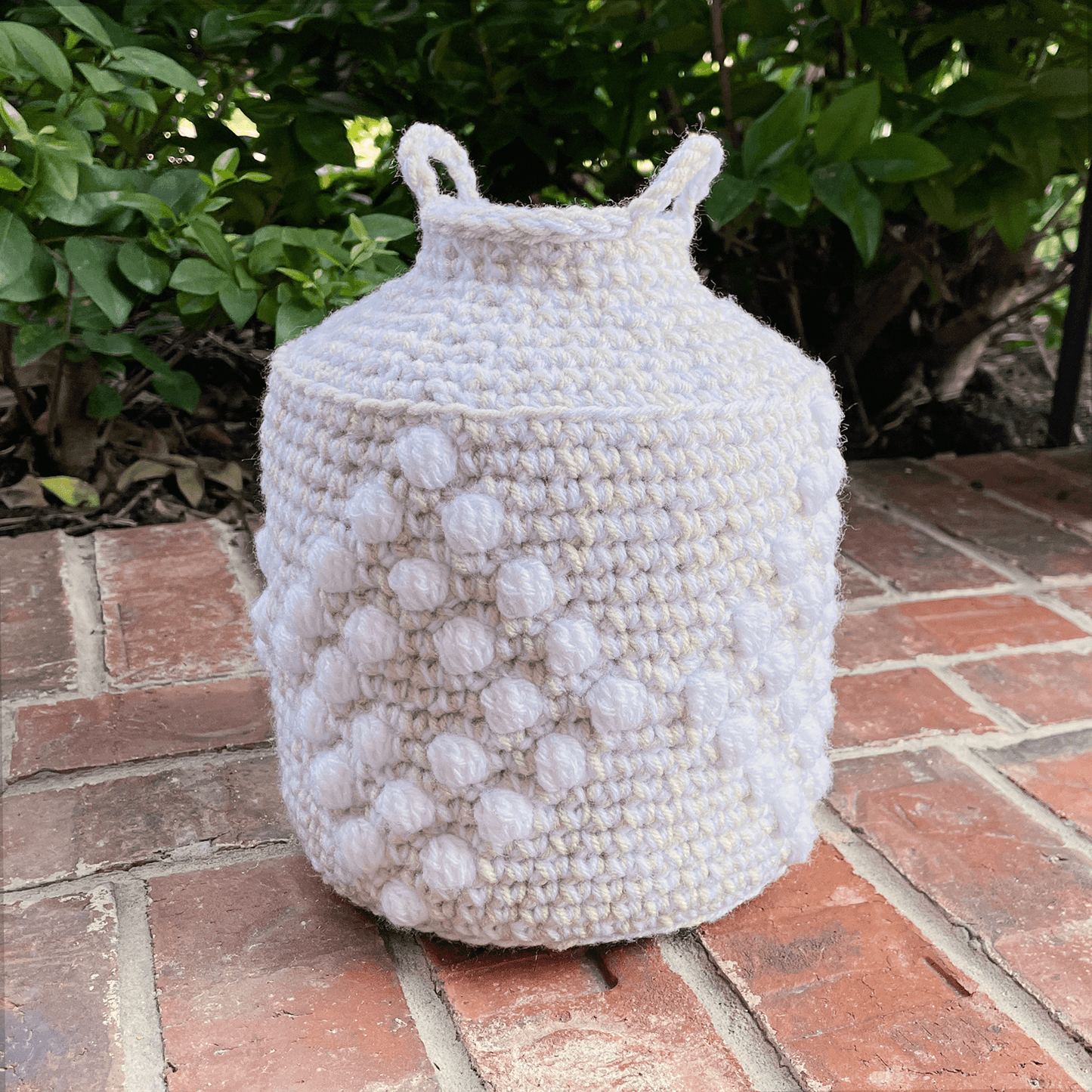 Decorative Bobble Basket Set | Crochet Pattern