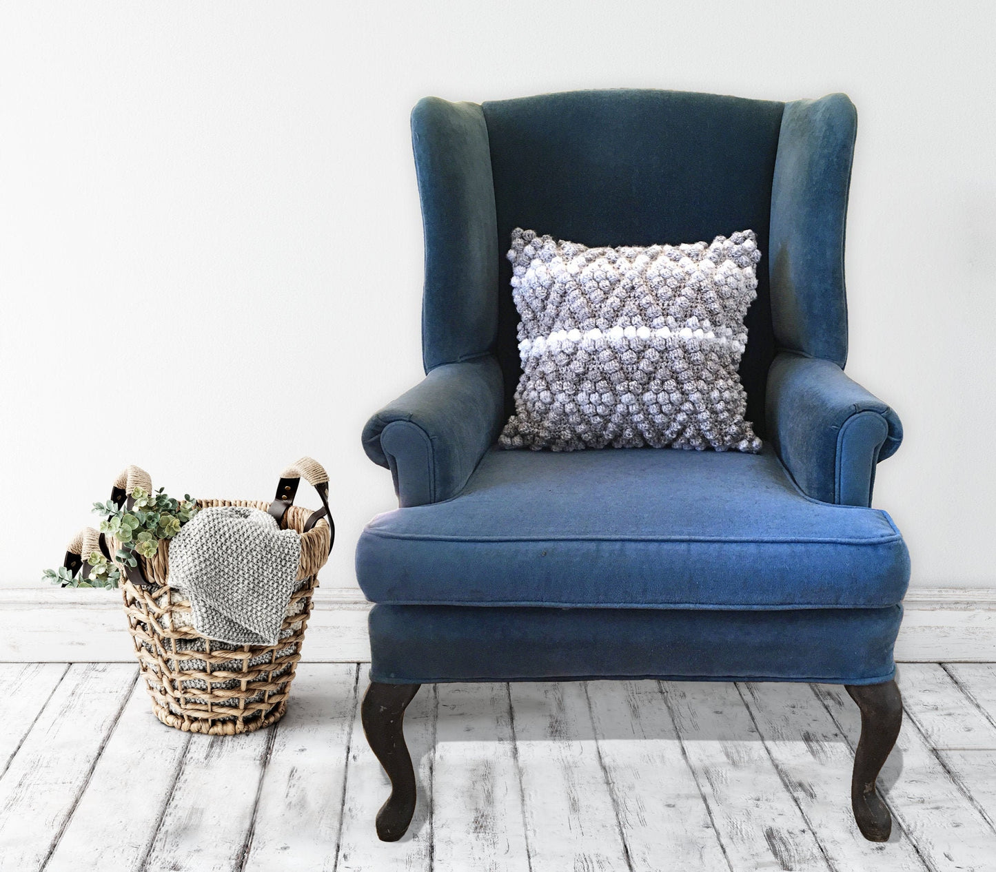 Diamond Pillow Cover | Crochet Pattern