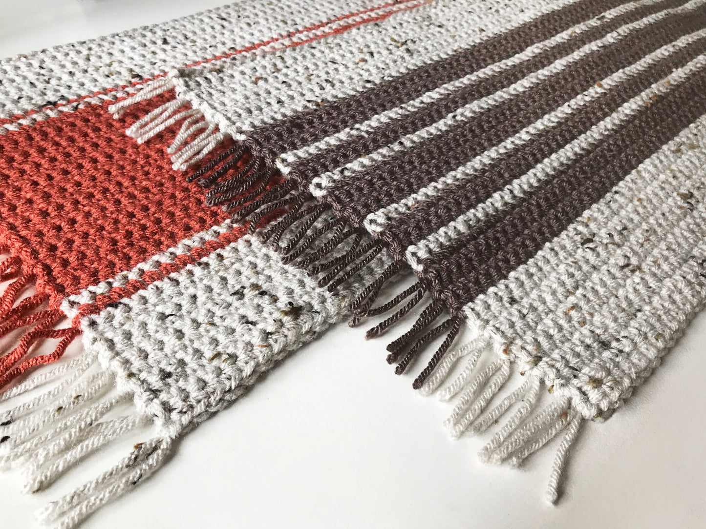 Striped Placemat Set | Crochet Pattern