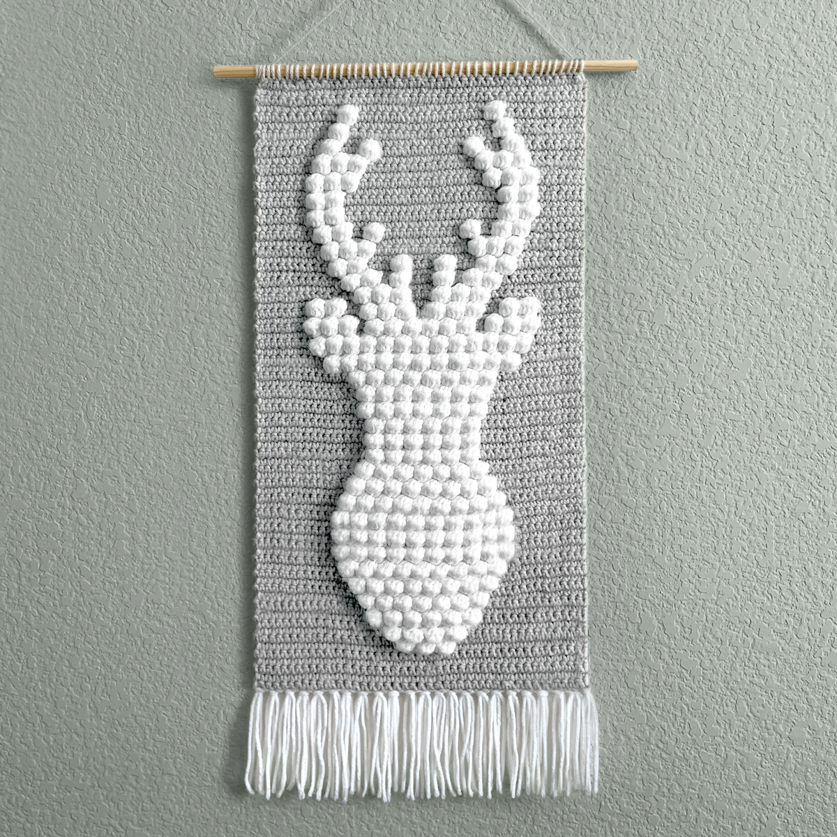 Reindeer Wall Hanging | Crochet Pattern