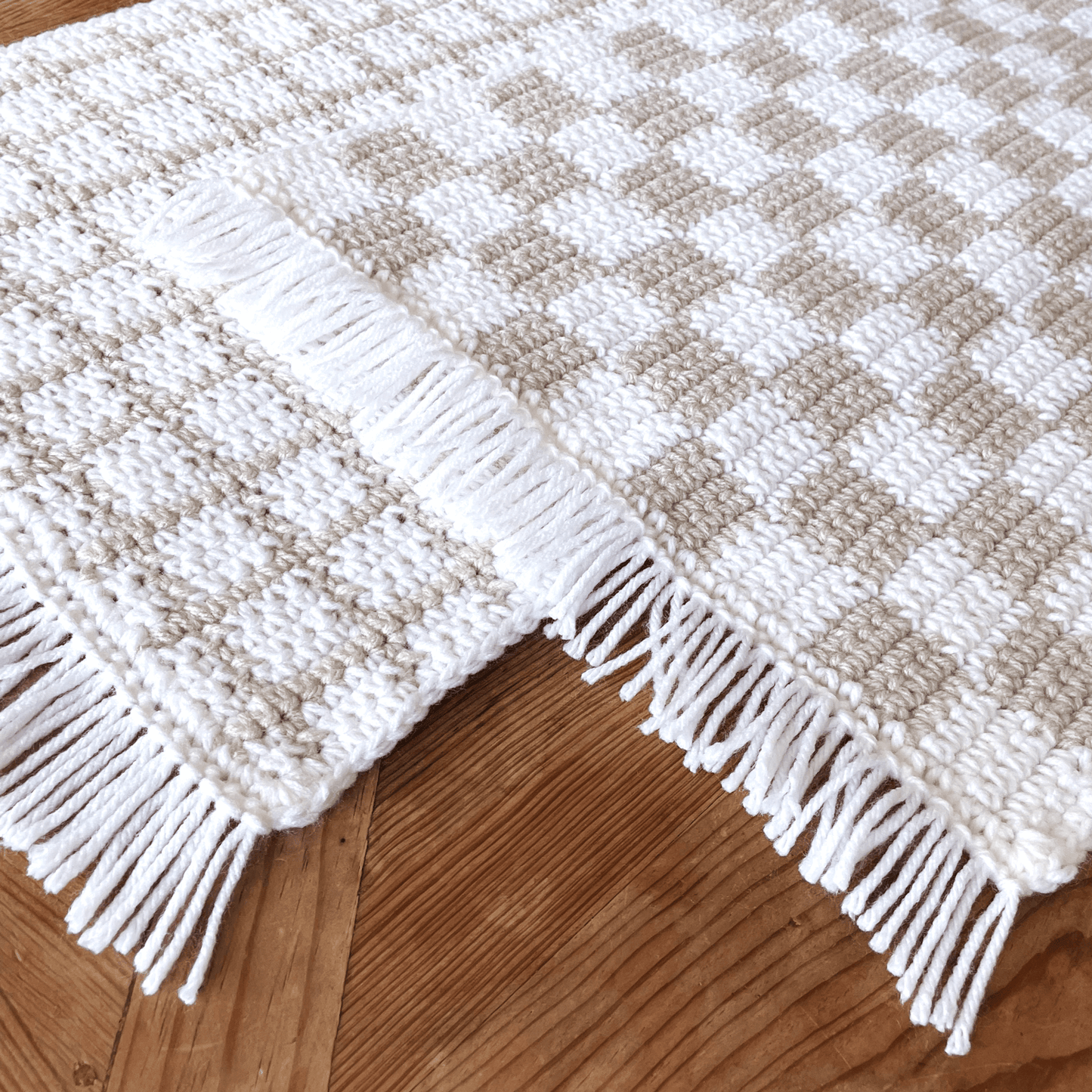 Checker & Grid Placemat Set | Crochet Pattern