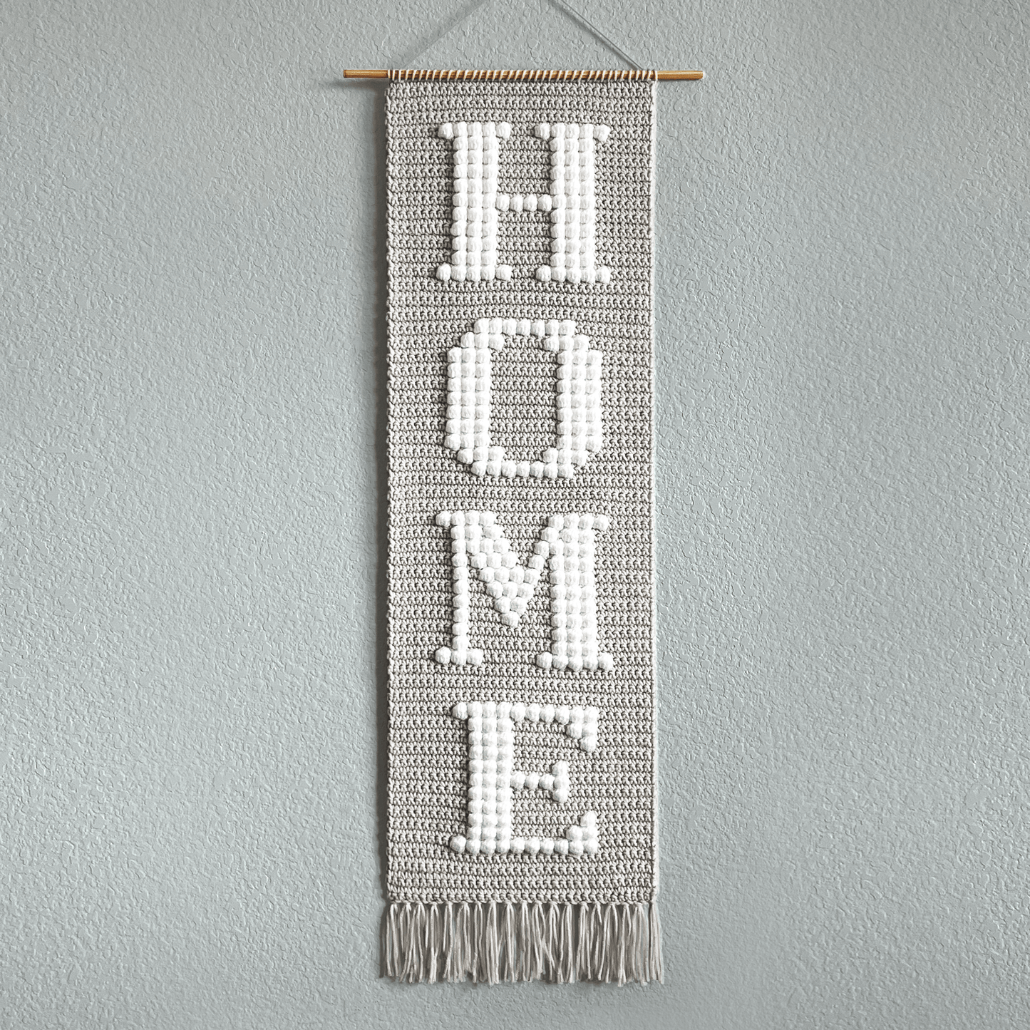 Home Wall Hanging | Crochet Pattern