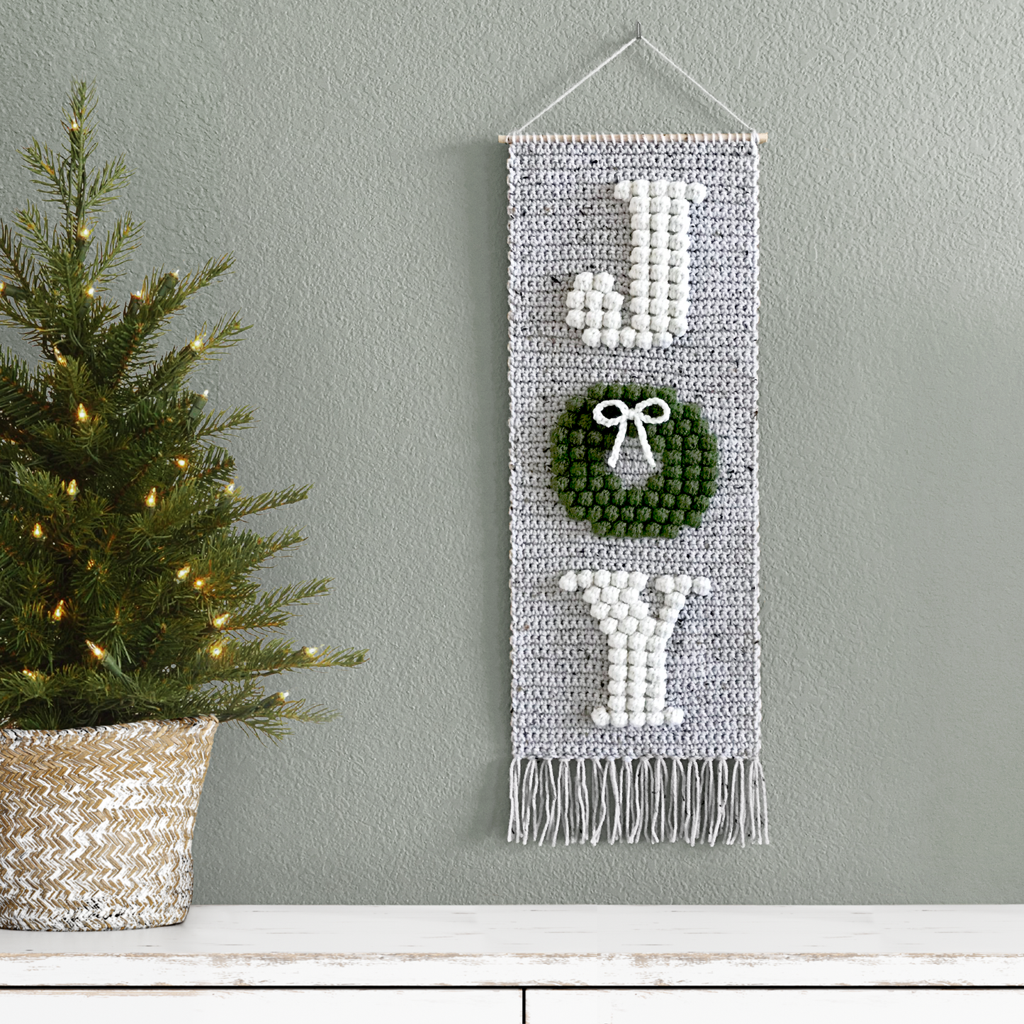 Joy Wall Hanging | Crochet Pattern