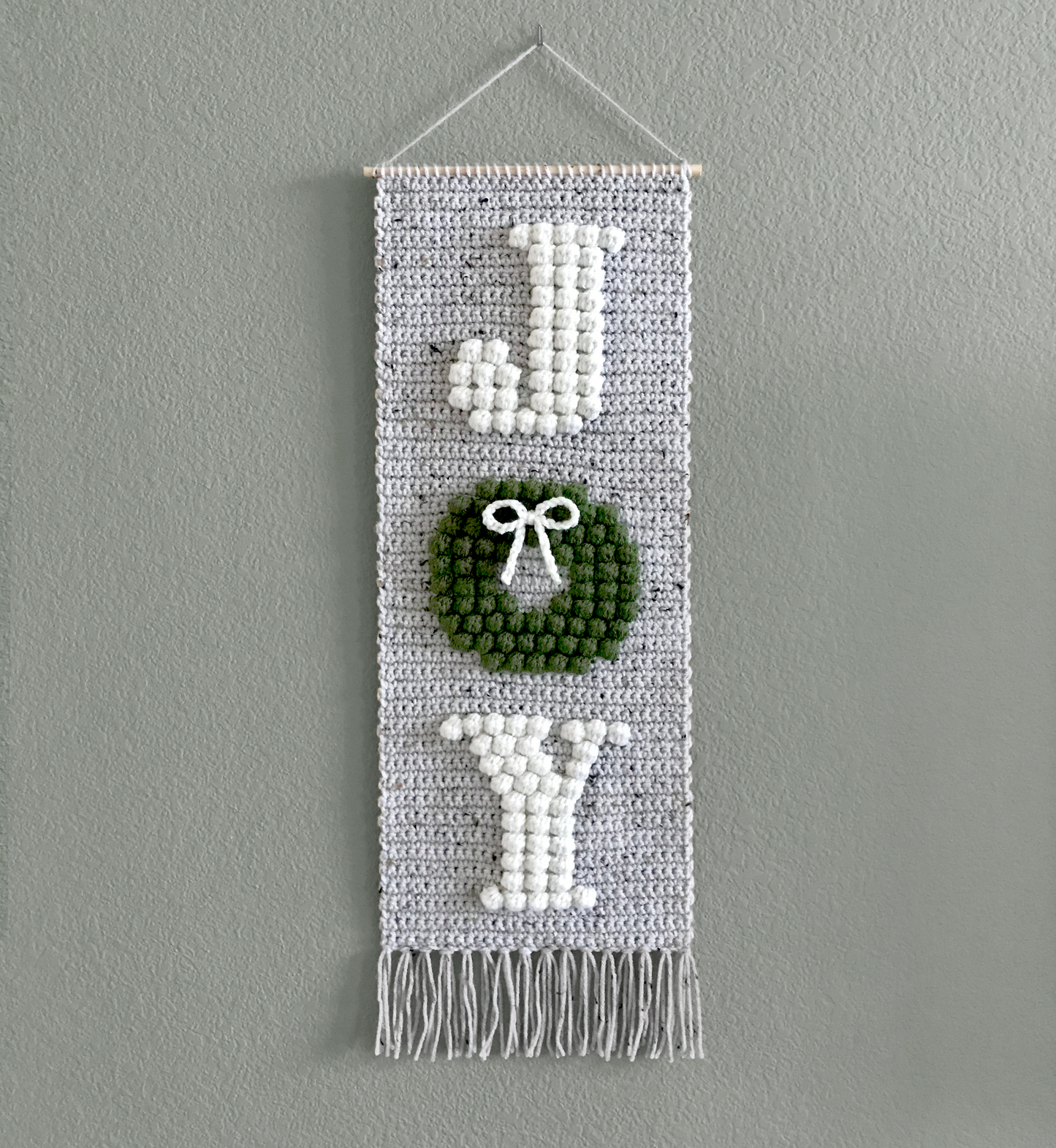 Joy Wall Hanging | Crochet Pattern