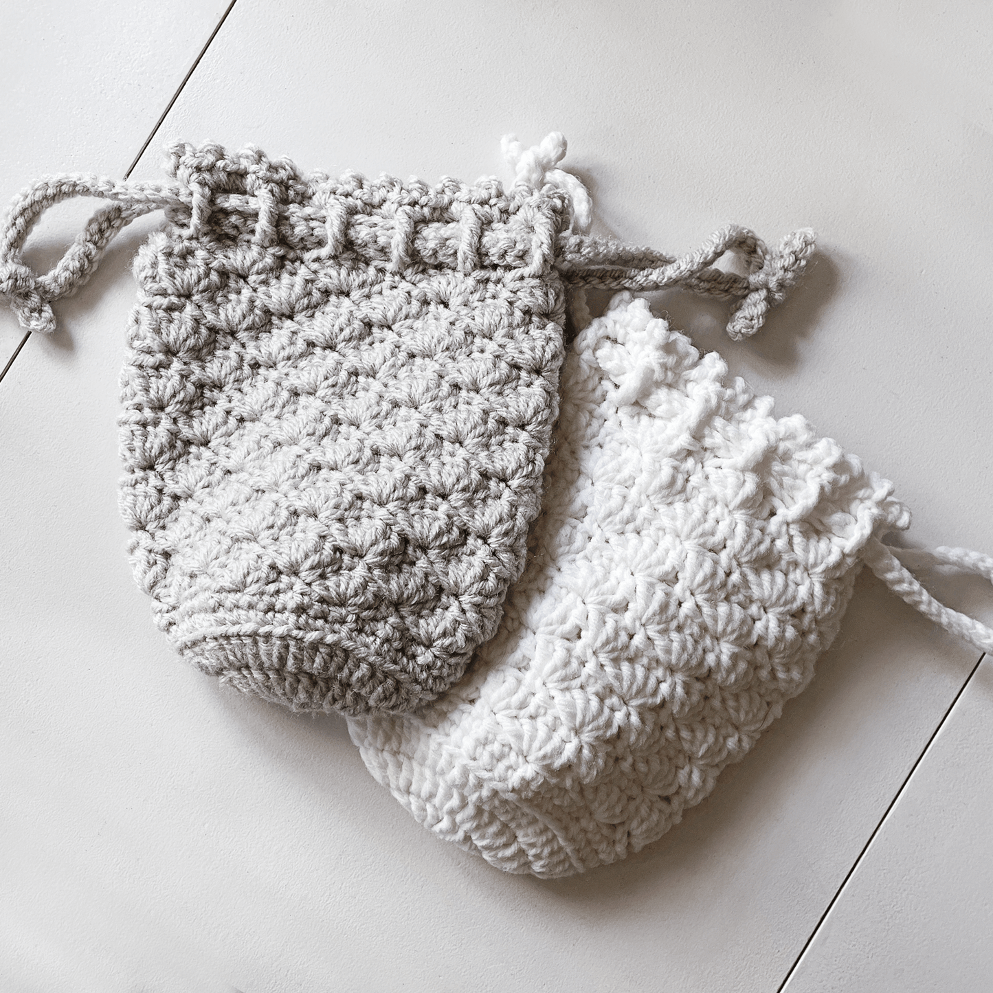 Drawstring Pouch | Crochet Pattern