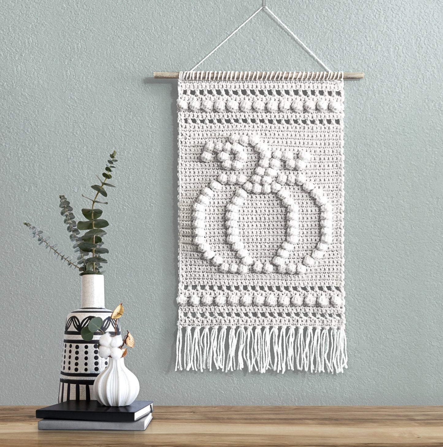 Pumpkin Wall Hanging | Crochet Pattern