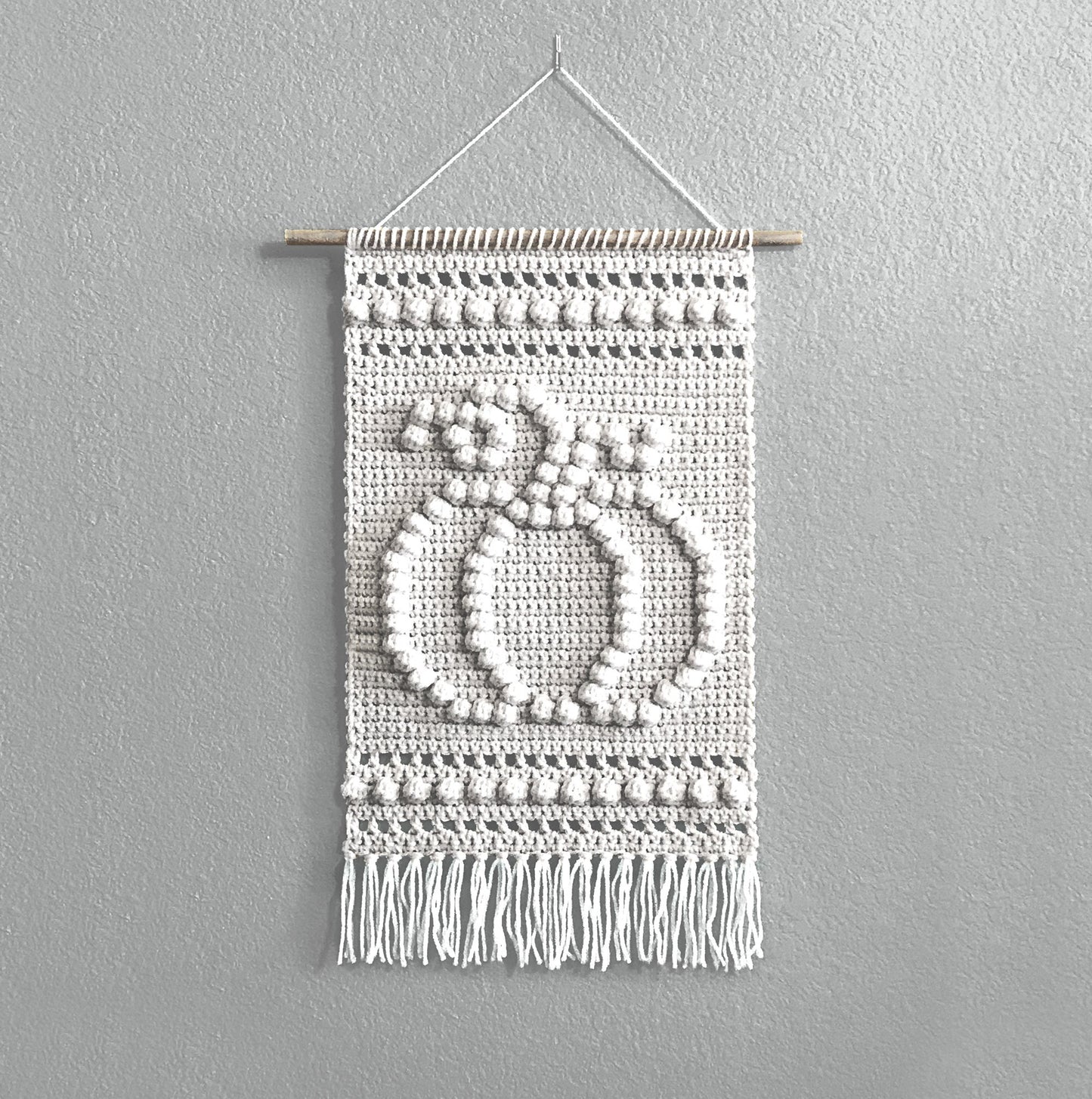 Pumpkin Wall Hanging | Crochet Pattern