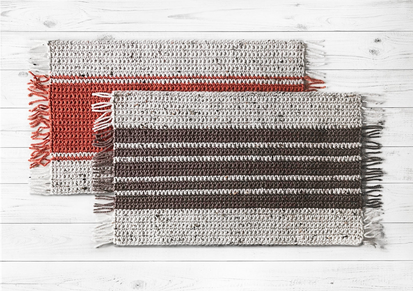 Striped Placemat Set | Crochet Pattern