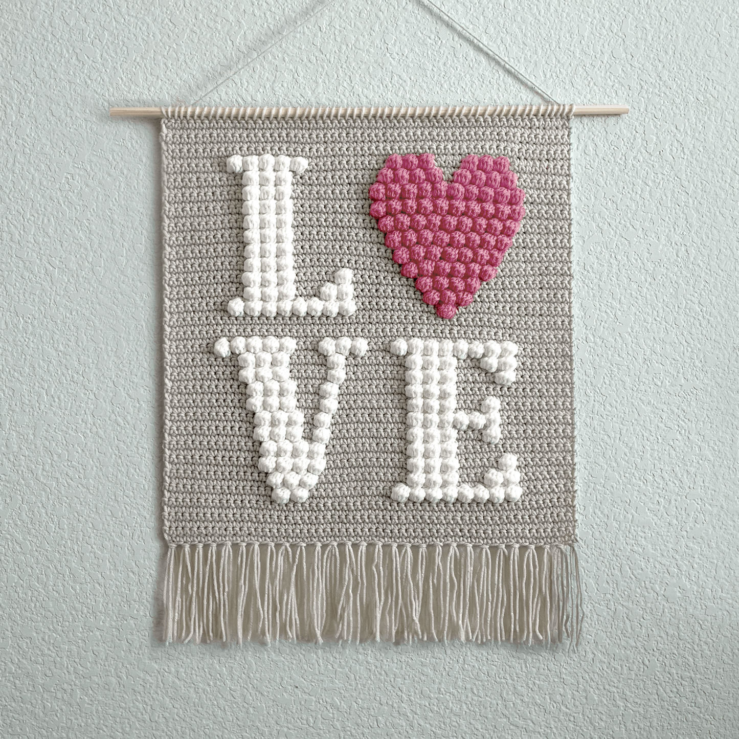 Love Wall Hanging | Crochet Pattern