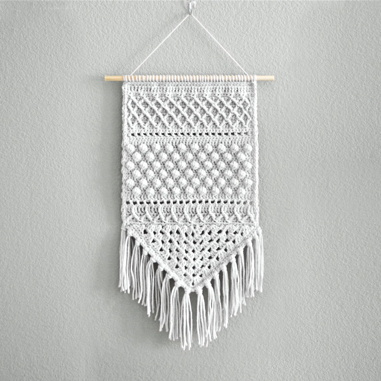Macrochet Wall Hanging | Crochet Pattern