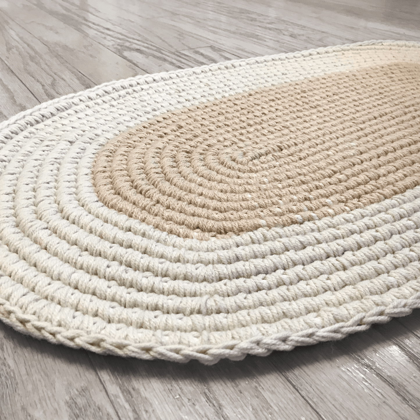 Oval Cord Mat | Crochet Pattern