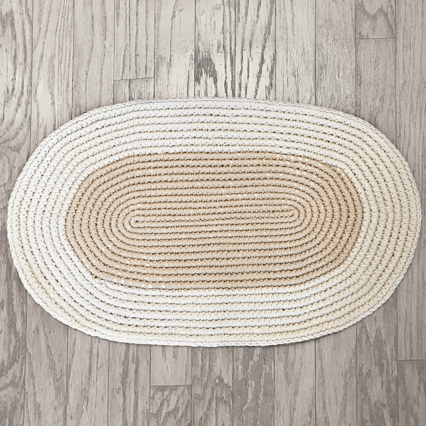 Oval Cord Mat | Crochet Pattern