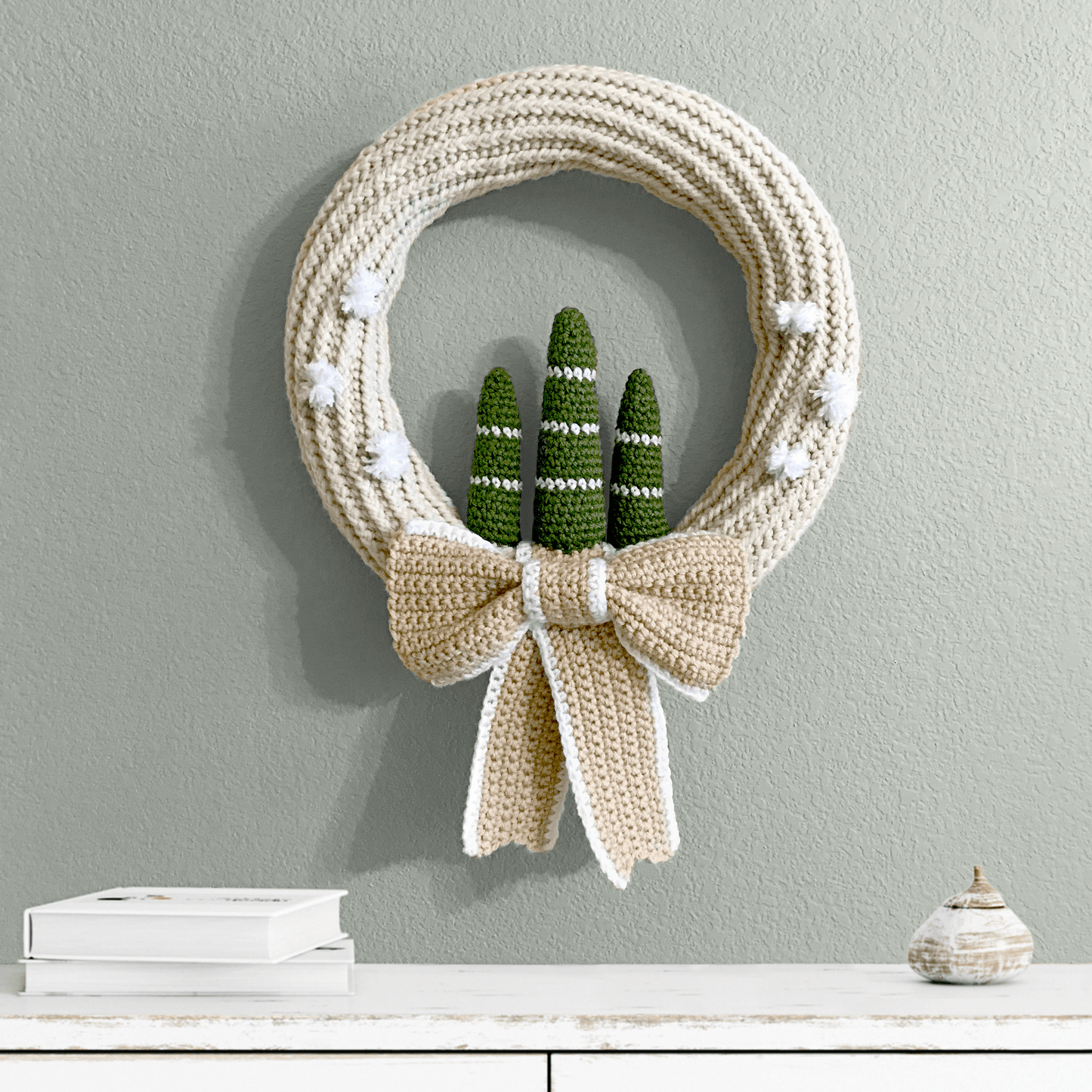 Winter Wreath | Crochet Pattern