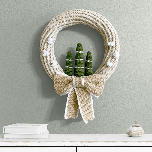 Winter Wreath | Crochet Pattern