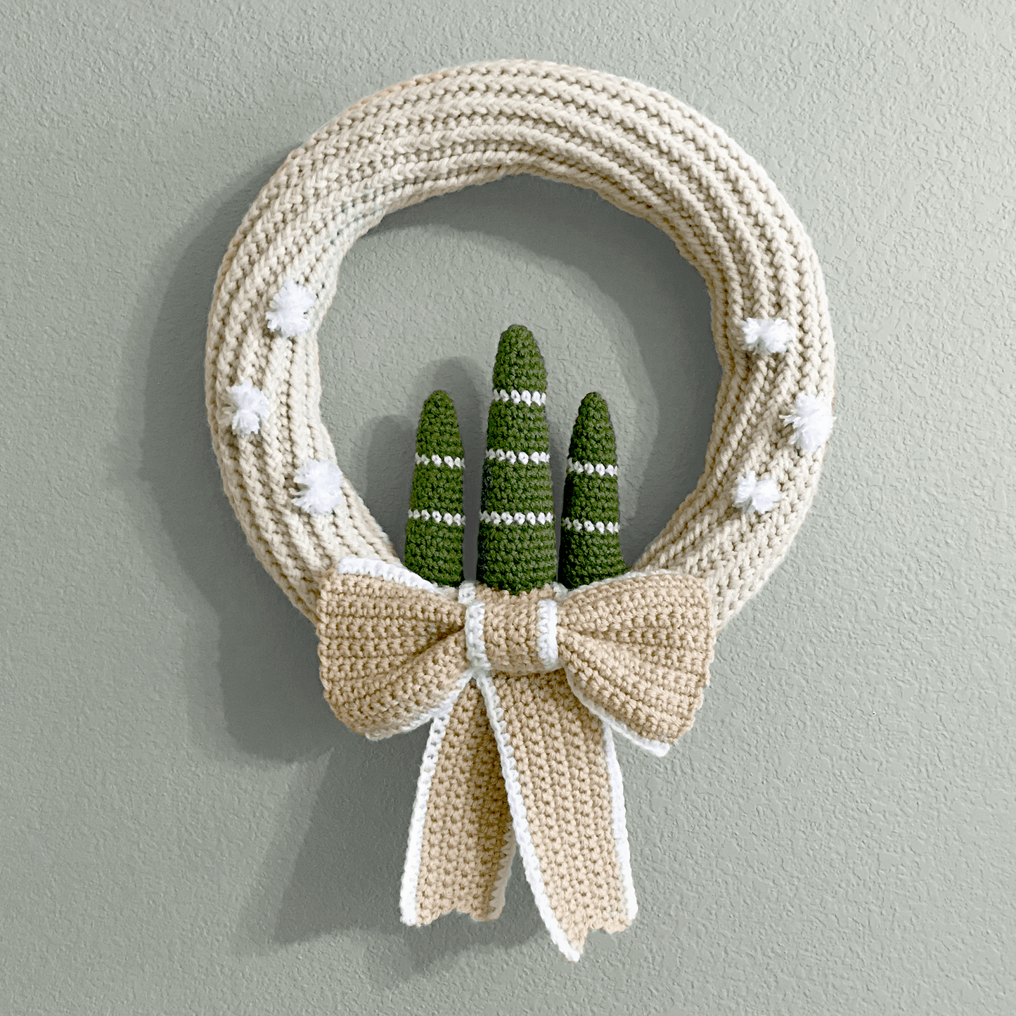 Winter Wreath | Crochet Pattern